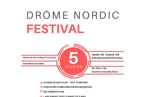 Le Drôme Nordic Festival - samedi 5 février 2022